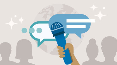 Business Englisch: Vor Publikum sprechen